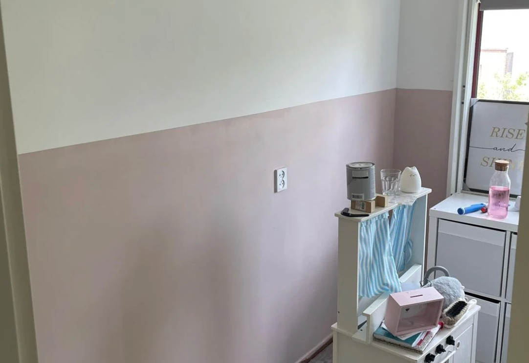 Voorbeeld schilder- en afwerkingsproject